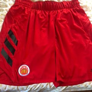 McDonald’s All American practice shorts
